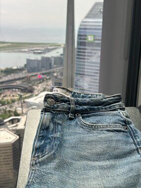 Zara Hi-Rise Straight Jeans